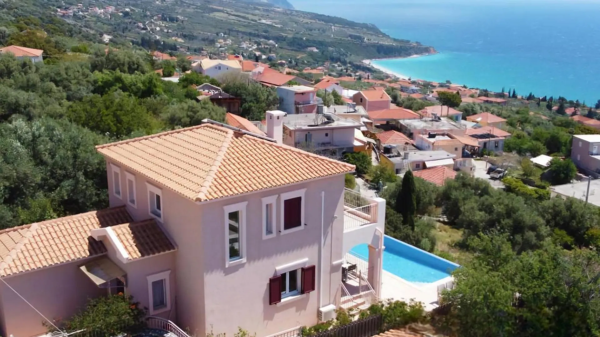Villa Ionion Pelagos - Infinity Pool With Magnificent Sea Views! Vlachata